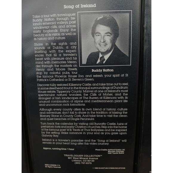 3) Vintage VHS Traveloguer Collection Romantic Germany, Switzerland, Ireland HTF - Picture 7 of 11